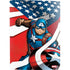 Marvel Captain America Action Pose PS5 Digital Edition Console Skin